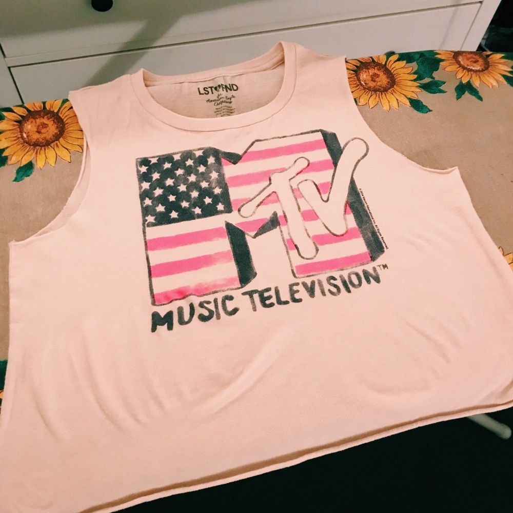 Vintage MTV Cut Off Tank
